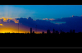 Sunset over Melbourne