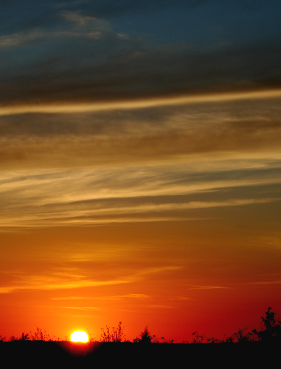 Sunset in Texas