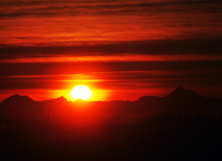 Sunrise at -30 degrees - BURRR!