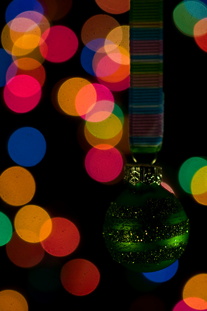 An Ornament with Lights