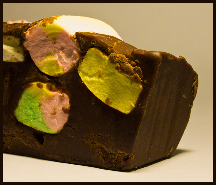 Dear Santa...This year I'd like a block of handmade chocolate, filled with marshmallows. 