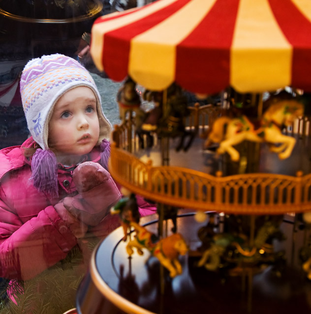 Carousel girl