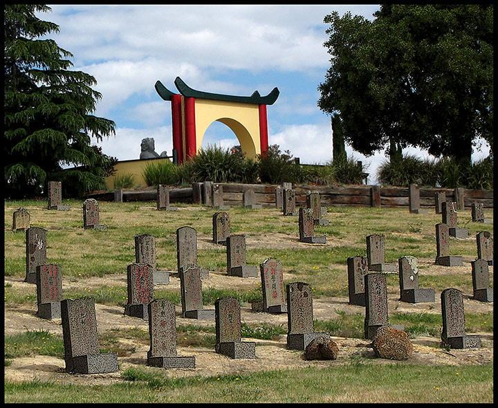 Chinese Goldminers' Graveyard -  For Those Who Never Went Home.