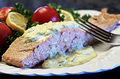 Poached Salmon with Lemon Dill Sauce