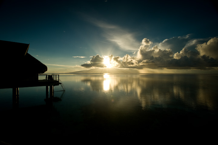 Sunrise Over Tahiti