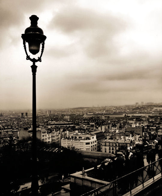 Raining... Vue de le Montmartre