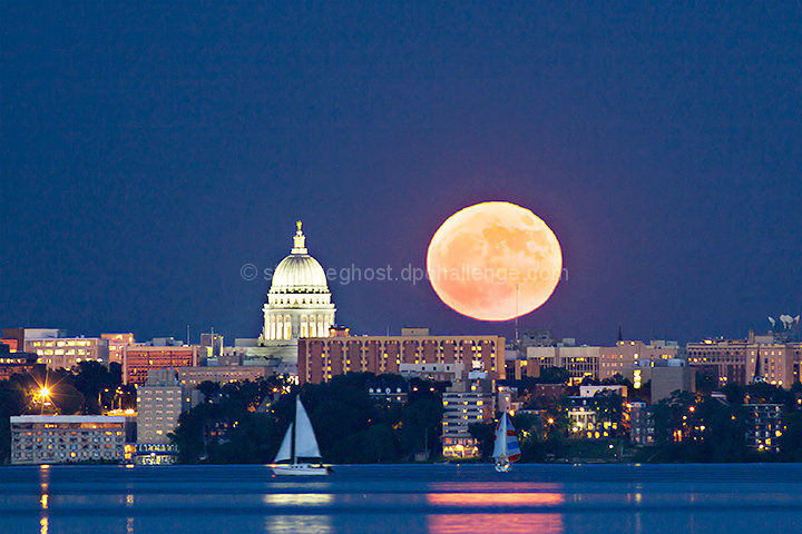 Madison Moonrise, June 2008