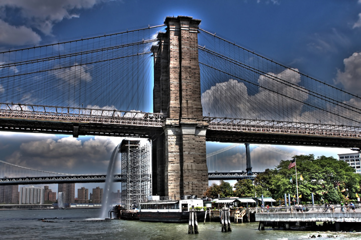 Brooklyn Bridge Falls