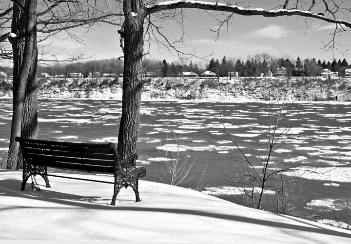 Niagara River Ice