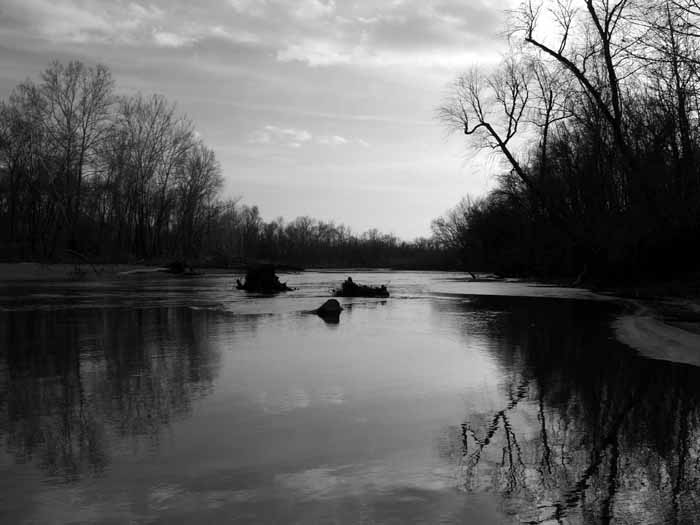 Dusk on the Meramec River