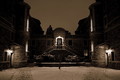 Dormitory Courtyard, Pre-Dawn