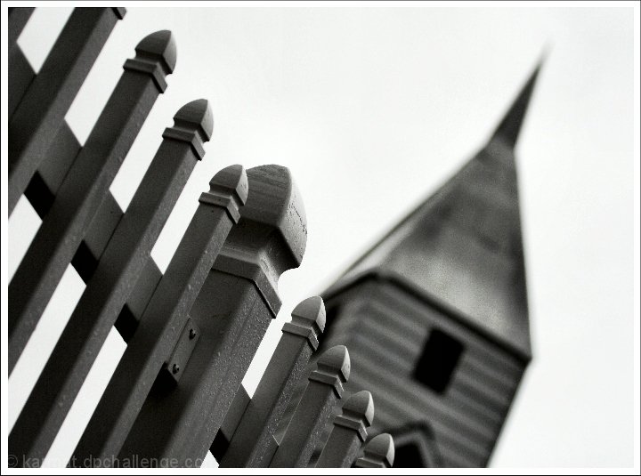 Little White Church, White Picket Fence