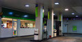 Can a gas station be anything but desolate?