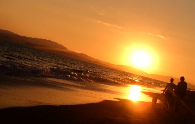 Nothing better than sharing a tilted sunset.