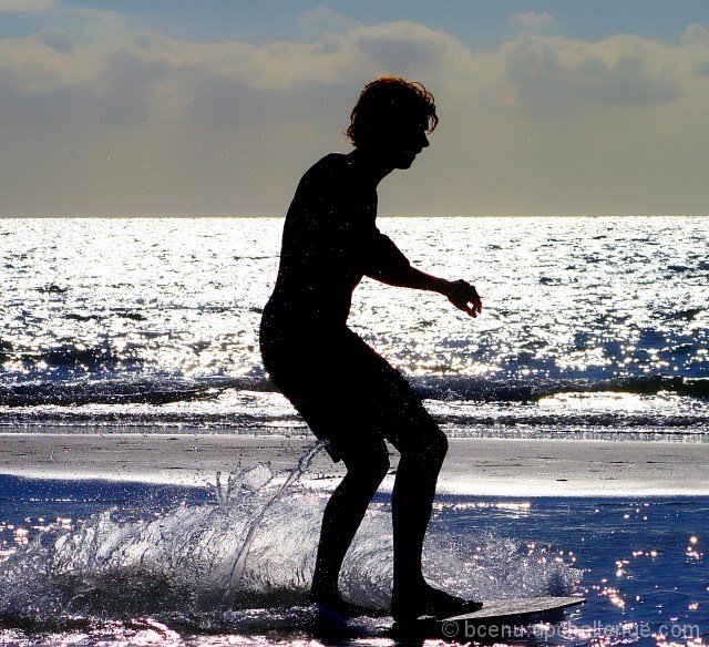 Life's a beach......then you slide!