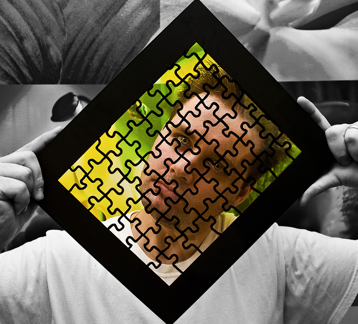 Self Puzzling Portrait