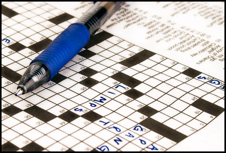 Living Dangerously, Doing the Crossword in Pen