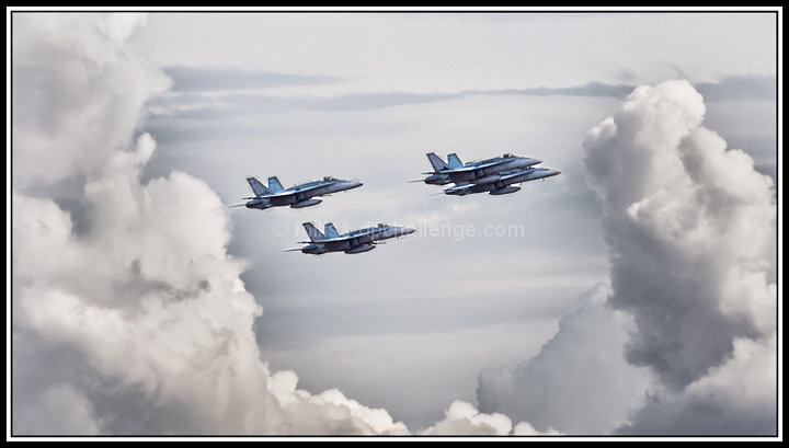 RAAF 3 Squadron in formation