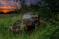 Old Truck in the Field