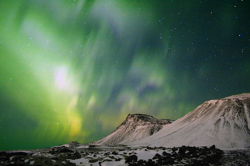 Northern Light on Iceland