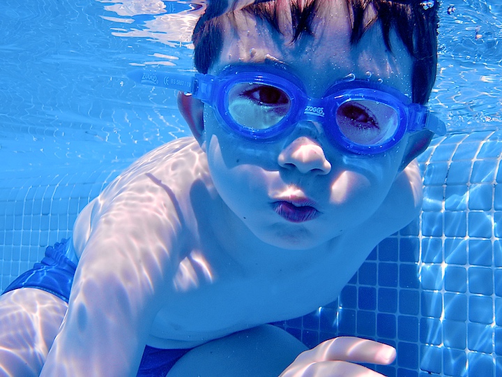 Significant Moments: Learning to Swim!