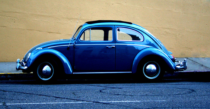 Blue VW