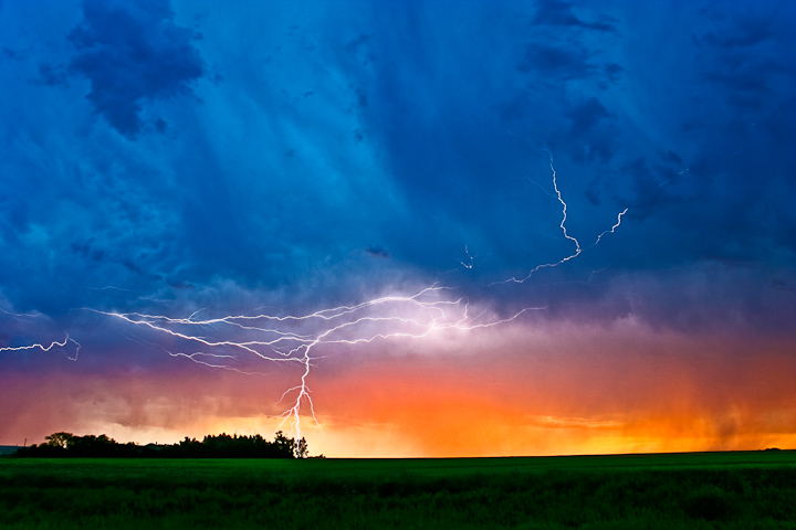 August Lightning