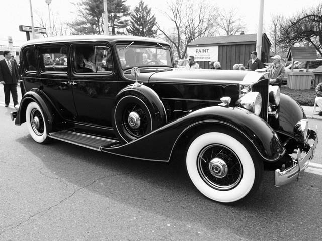 1939 Packard, Saint Partick's Day Parade, Bergenfield, NJ