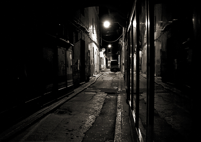 ...dark streets where we used to play hide & seek