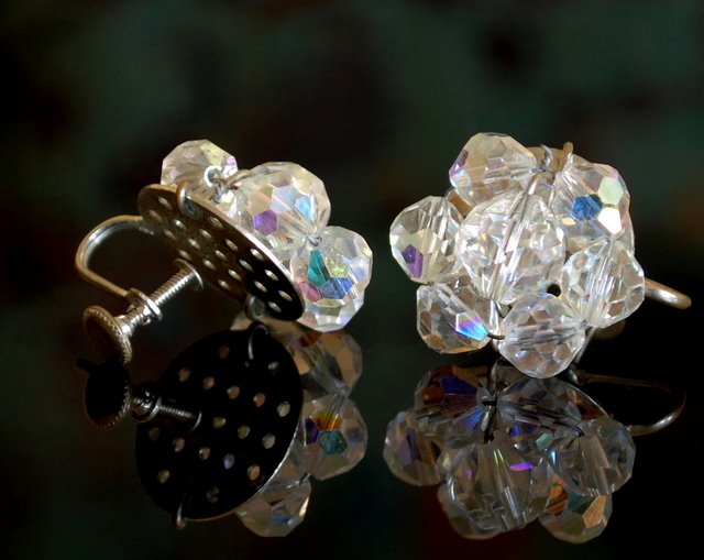 From The Depths of the Jewelry Box...Grandma's Screwback Earrings