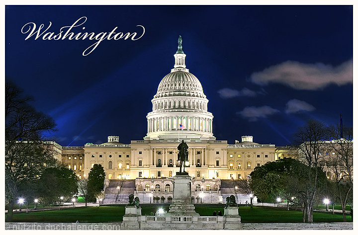 The Capitol At Night