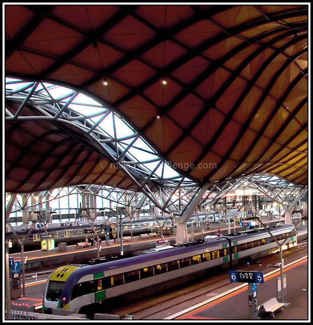 Morning train to Ballerat - Southern Cross Station