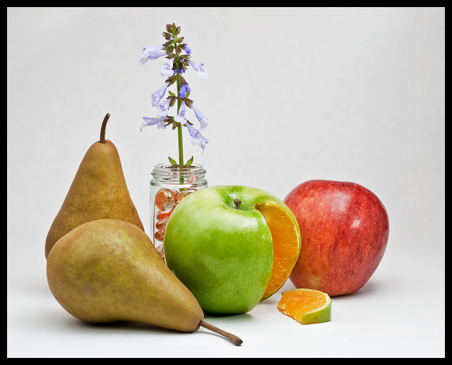 Still Life - Pears & Apples (?)