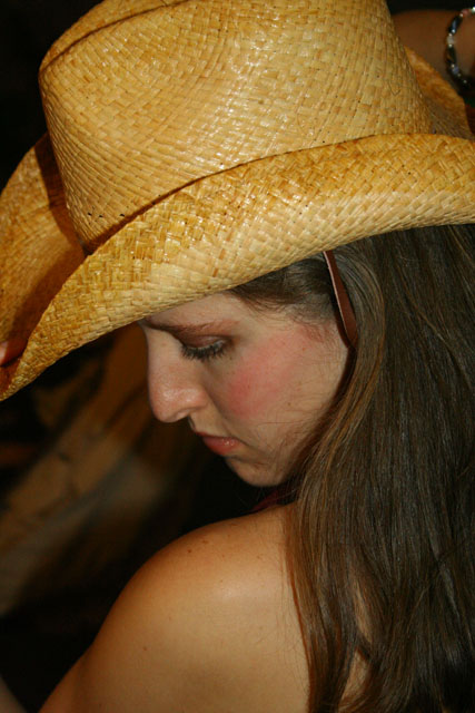 cowgirl at the formal