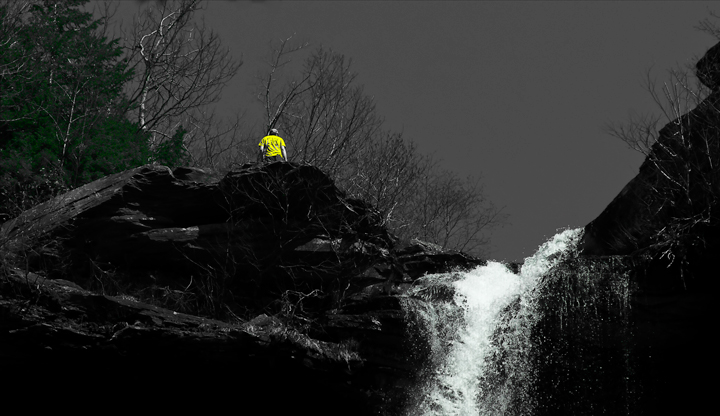 Waterfall Kaaterskill Mountain Trail