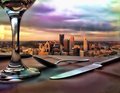 Pittsburgh from the Monterey Bay Fish Grotto