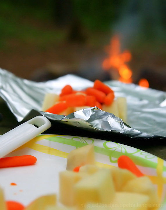 Foil : essential for Campfire Cooking