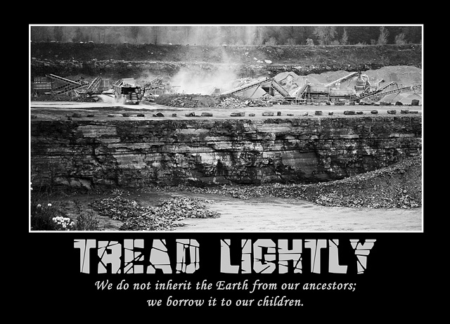 Tread lightly