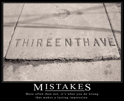 Mistakes