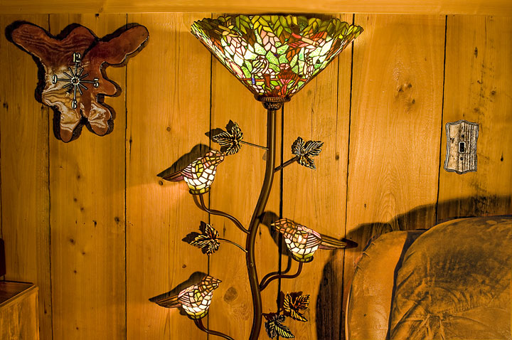 Mosaic Tree Shines On Cypress Sun