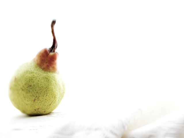 Pear in Sunlight