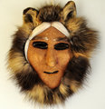 Inupaiq Native Alaskan - Caribou skin & fur mask