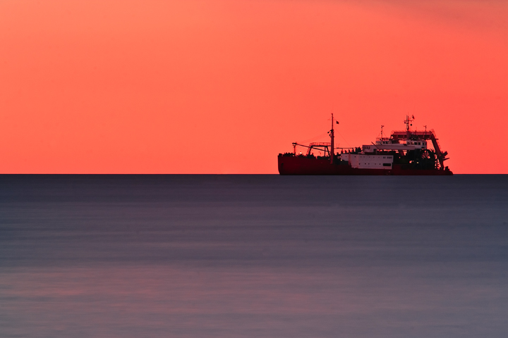 Sailing in the twilight