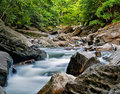 Flowing Over Rocks