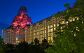 Dusk at the National Art Gallery