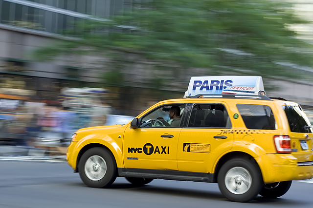 Taxi to Paris