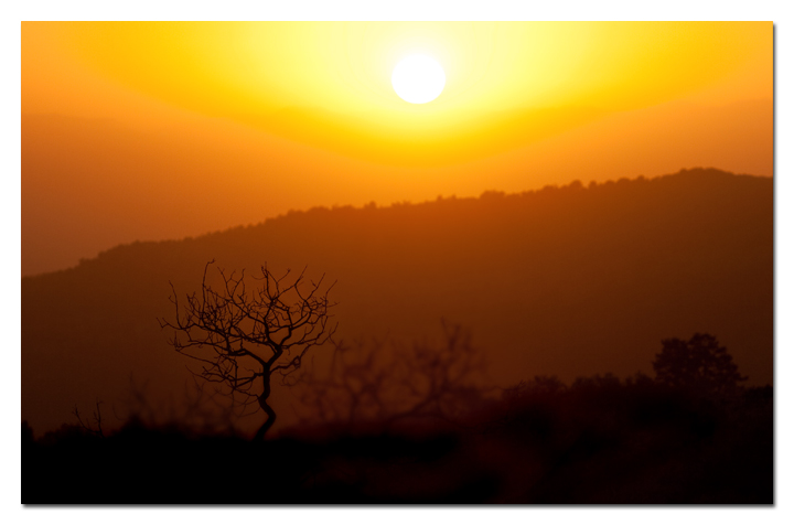 The wonder of a sunset