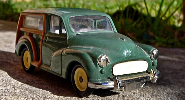 Model of my first car Morris 1000 traveller 