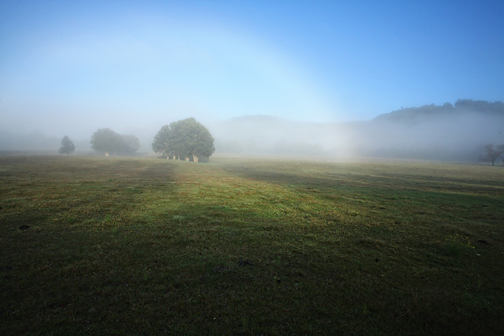 a white rainbow  