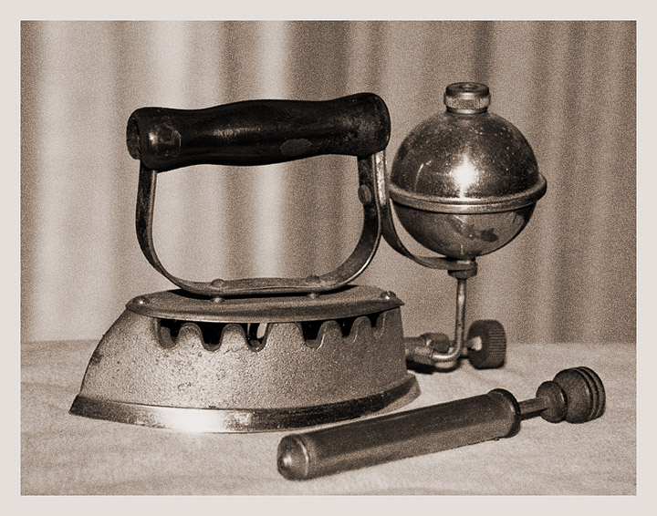 Antique Kerosene Iron